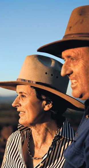 Mandy Martin and Guy Fitzhardinge