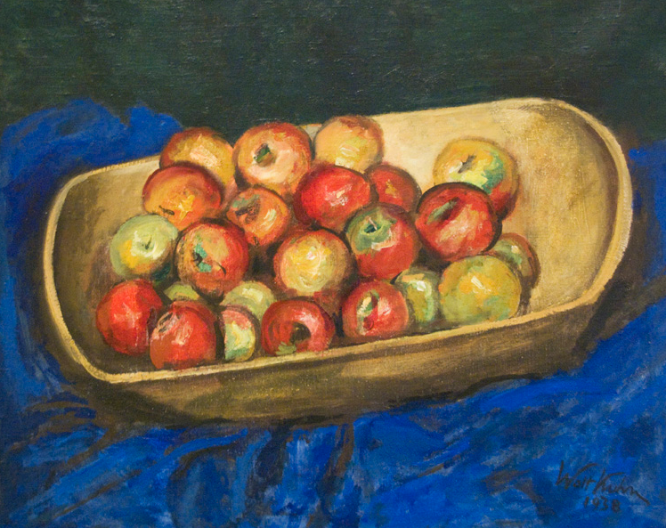 Walt Kuhn - Apples in a wooden boat