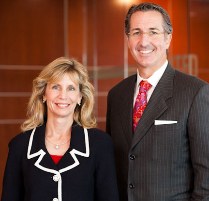 Nancy Keegan and Clarence Castner