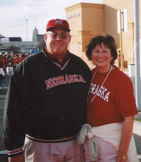 The late John E. McCue and his wife Jerri