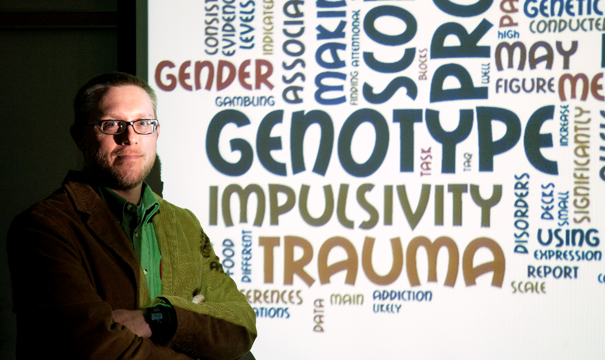 UNL assistant professor of psychology Scott Stoltenberg.