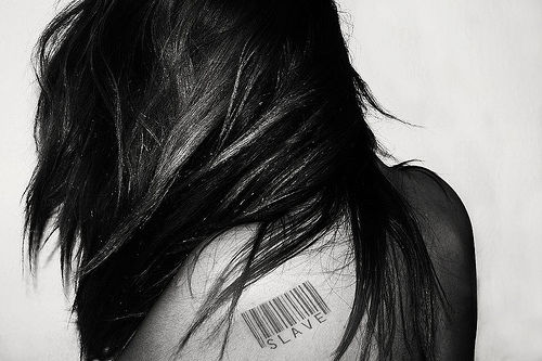 Human trafficking image