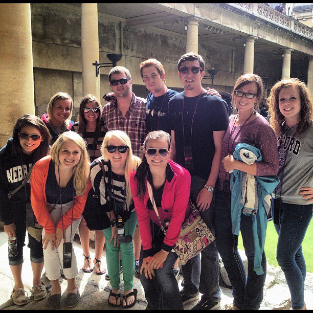 Nebraska at Oxford participants in Summer 2012.