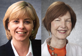 Ann Mari May (left) and Mary McGarvey