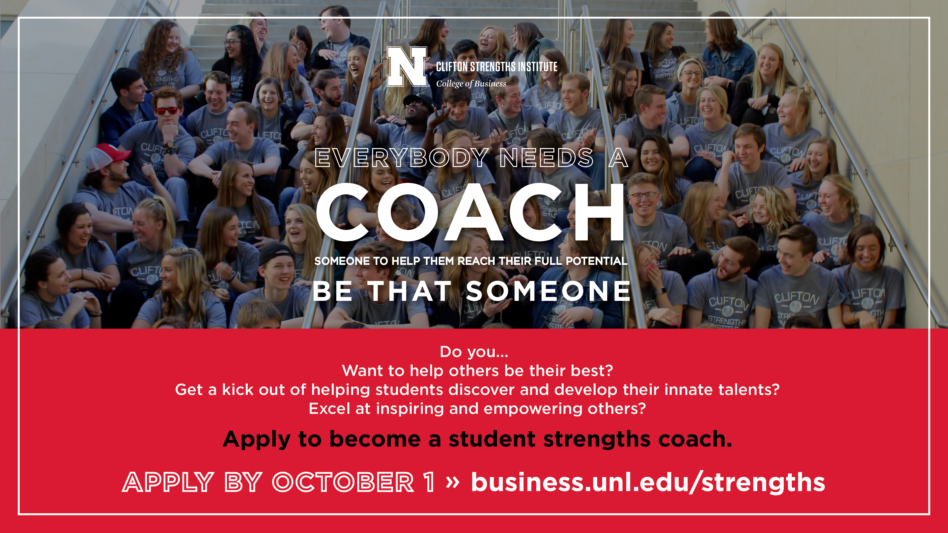 Apply to be a Student Strengths Coach