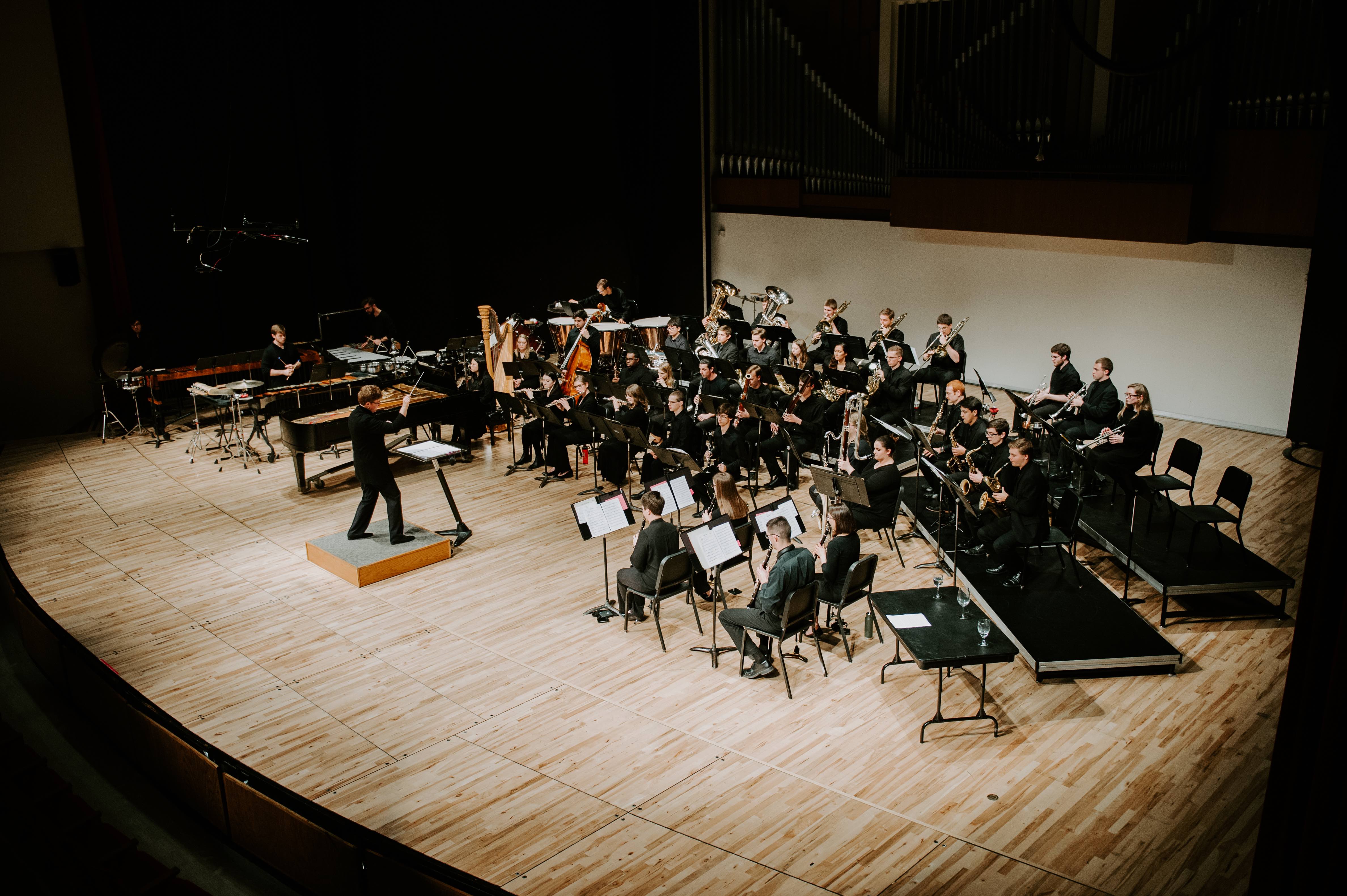 The Wind Ensemble presents "Catharsis" on Oct. 3 in Kimball Recital Hall.