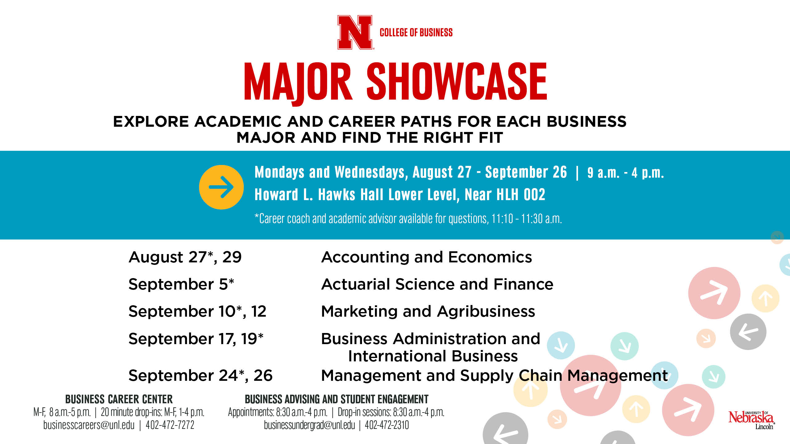 College of Business Major Showcase 