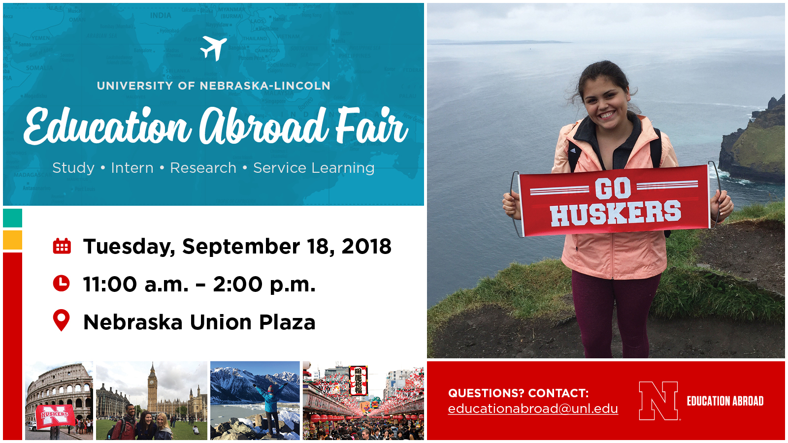 Education Abroad Fair is on Tuesday