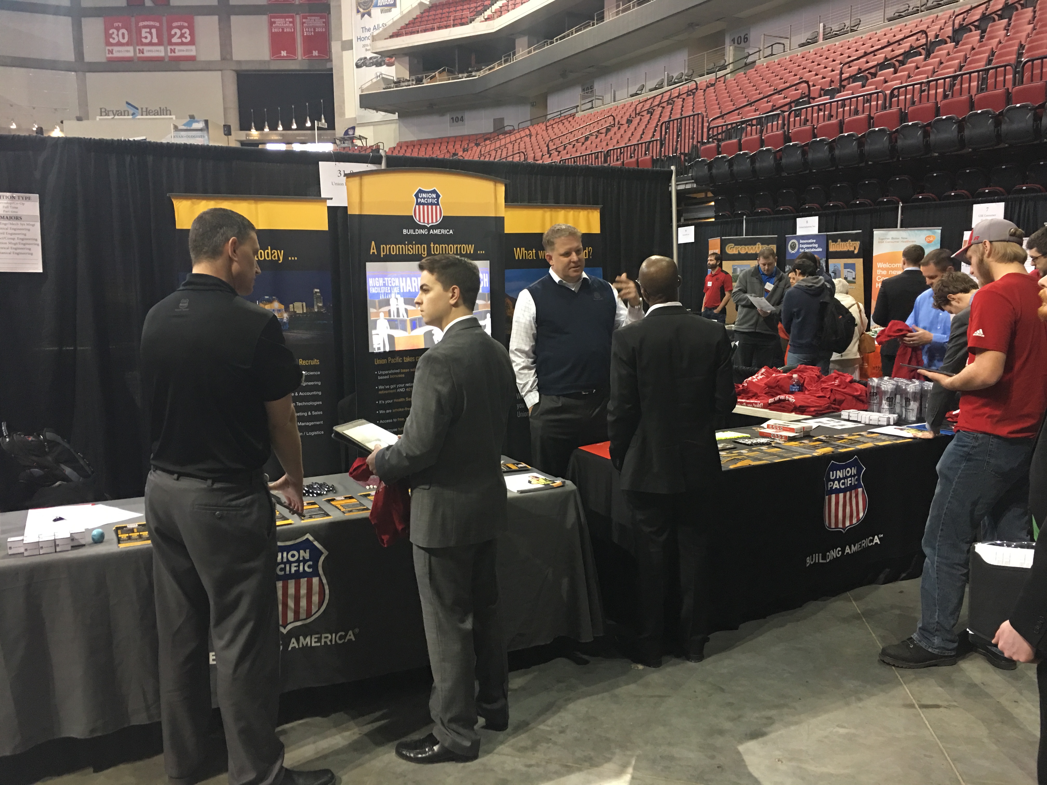 Come to Pinnacle Bank Arena on Tuesday for the fall STEM Career Fair and meet with representatives from employers and other organizations about job and internship possibilities.