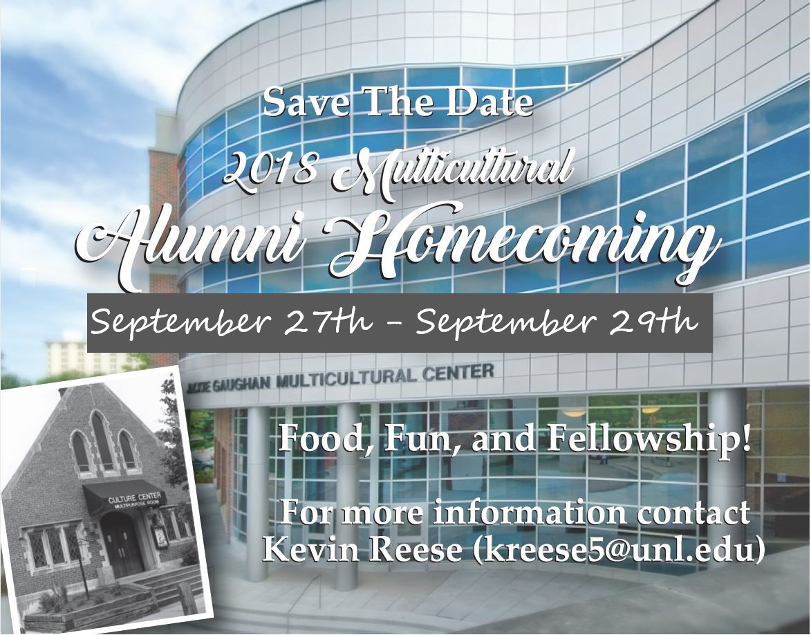 Multicultural Homecoming flier