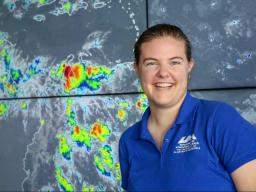 UAH Ph.D. student Lena Heuscher is using satellite-observed lightning and precipitation processes to develop markers for extreme storms. Her research efforts were recently recognized by the American Geophysical Union, which awarded her the 2018 Dr. Edmond
