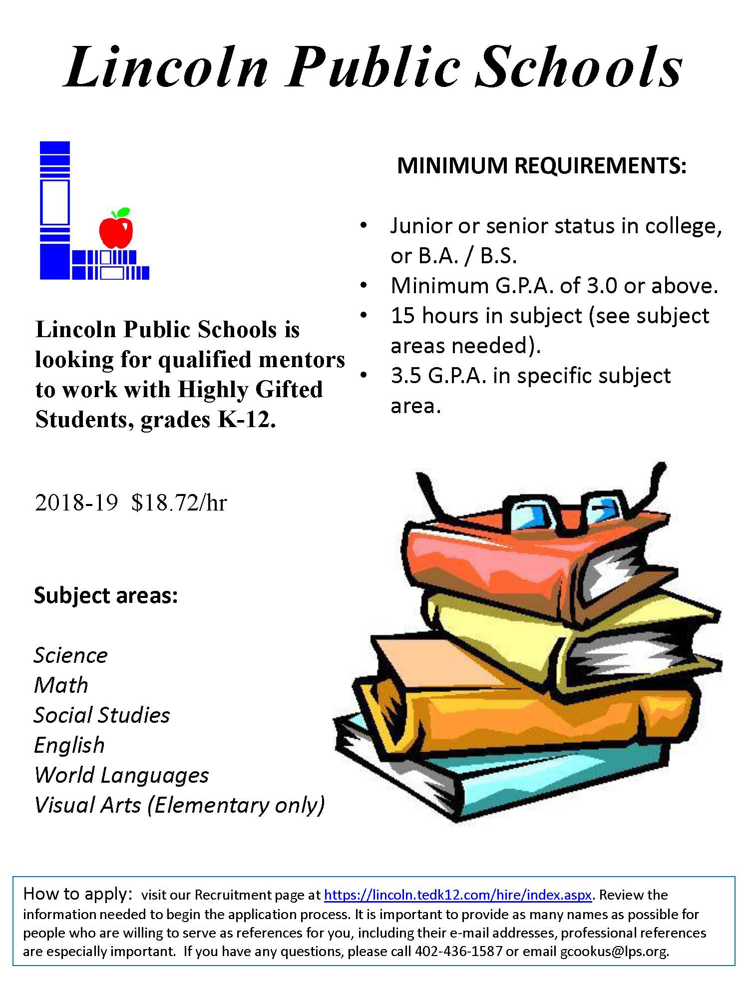 Mentors for Highly Gifted Students