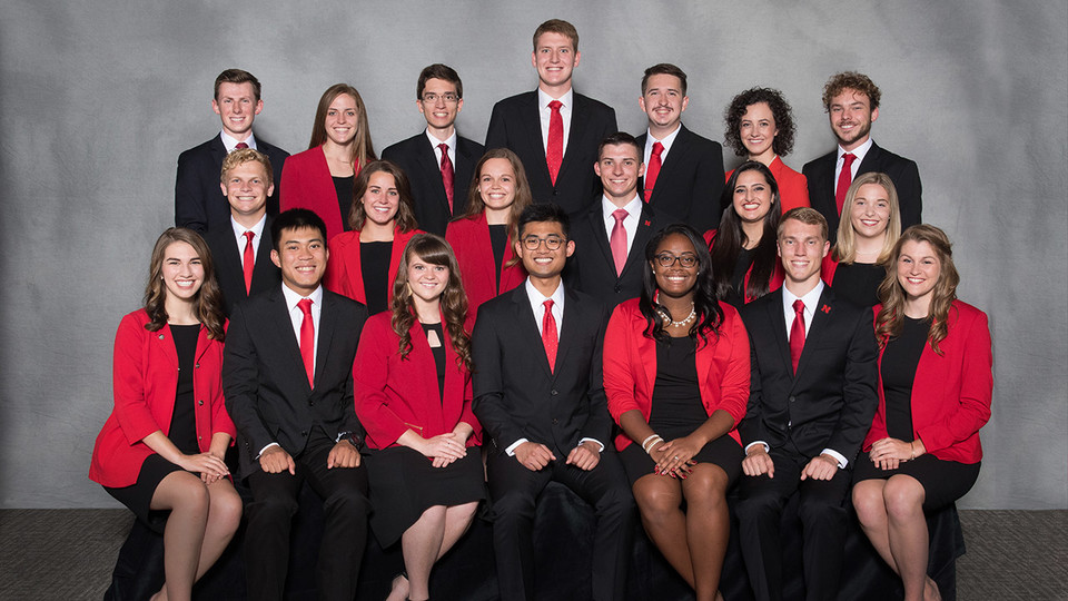 The 2018 Homecoming royalty finalists.