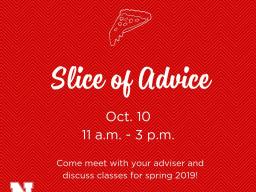 Come get ready for next semester and enjoy Papa John's pizza with us!