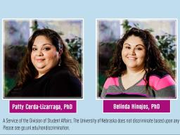 Dr. Cerda-Lizarraga and Dr. Hinojos are available to speak with students for mental wellness support.