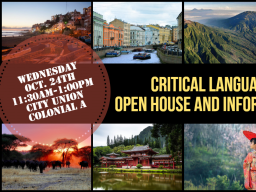 Critical Language Scholarship Open House!