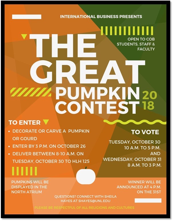 The Great Pumpkin Contest of 2018