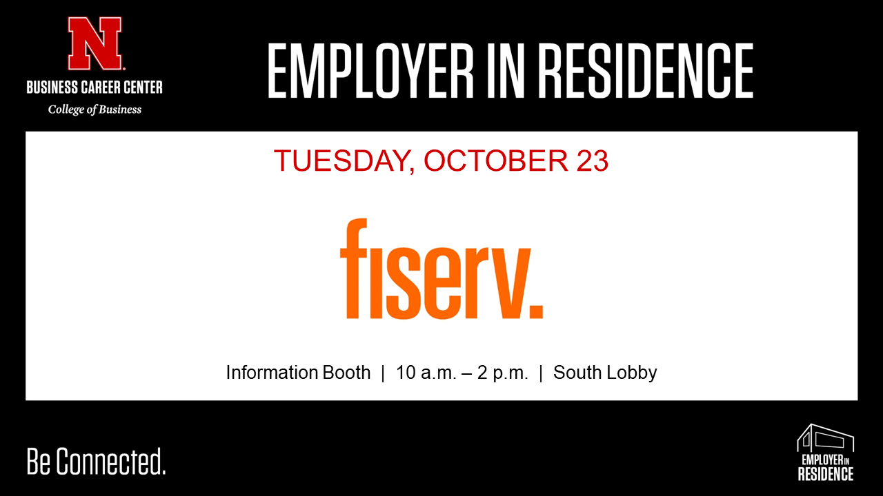 Employer in Residence - Fiserv