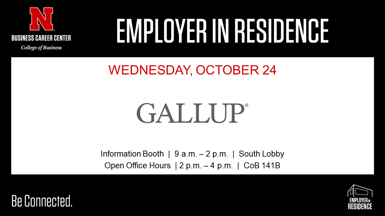 Employer in Residence - Gallup