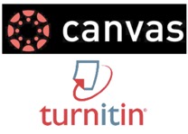 Canvas and Turnitin logos