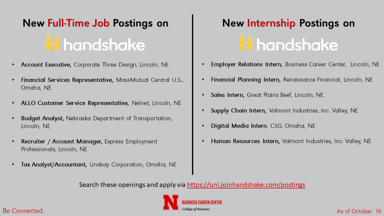 Handshake Jobs 