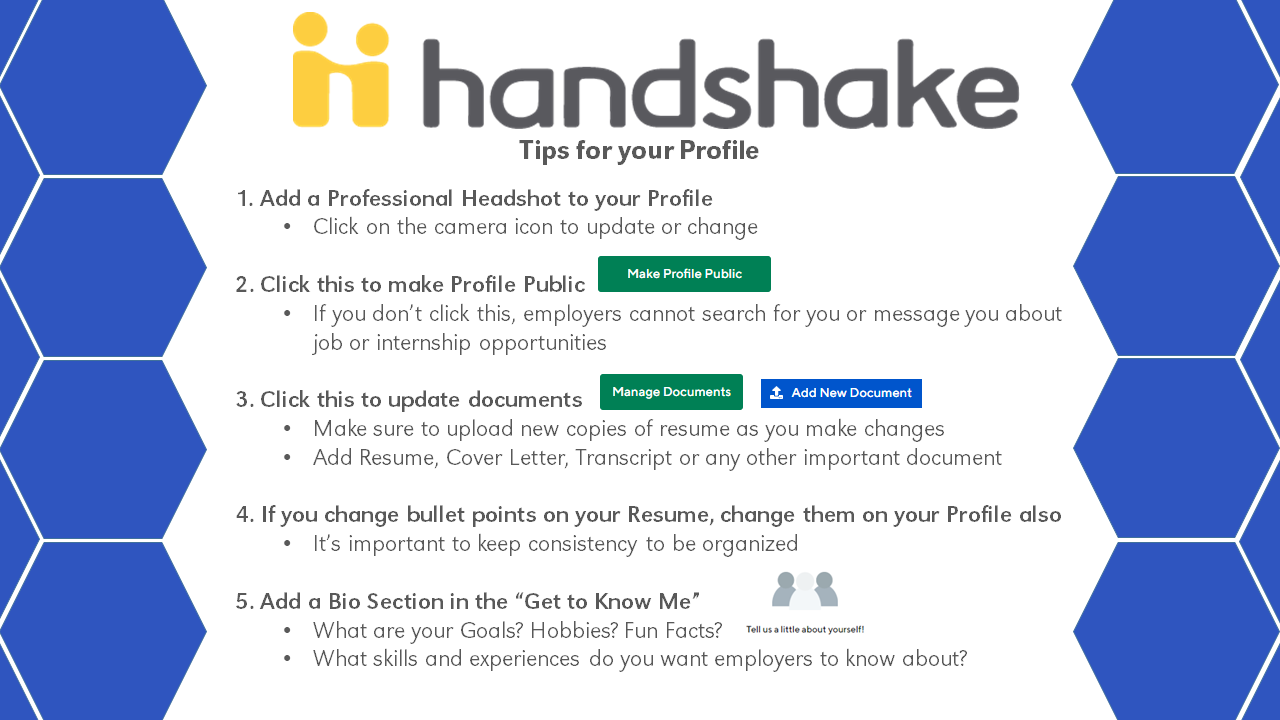 Handshake Tips