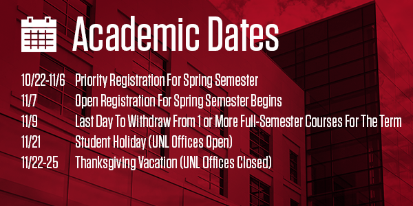 Academic Dates