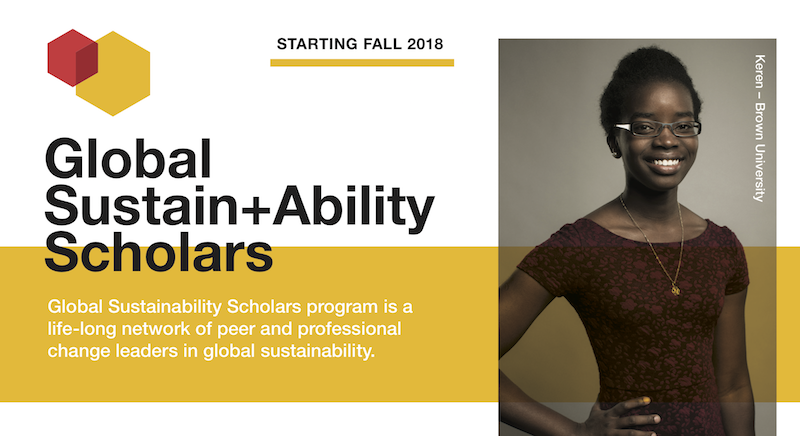 Apply for a Fully-Funded Sustain+Ability Scholars Program