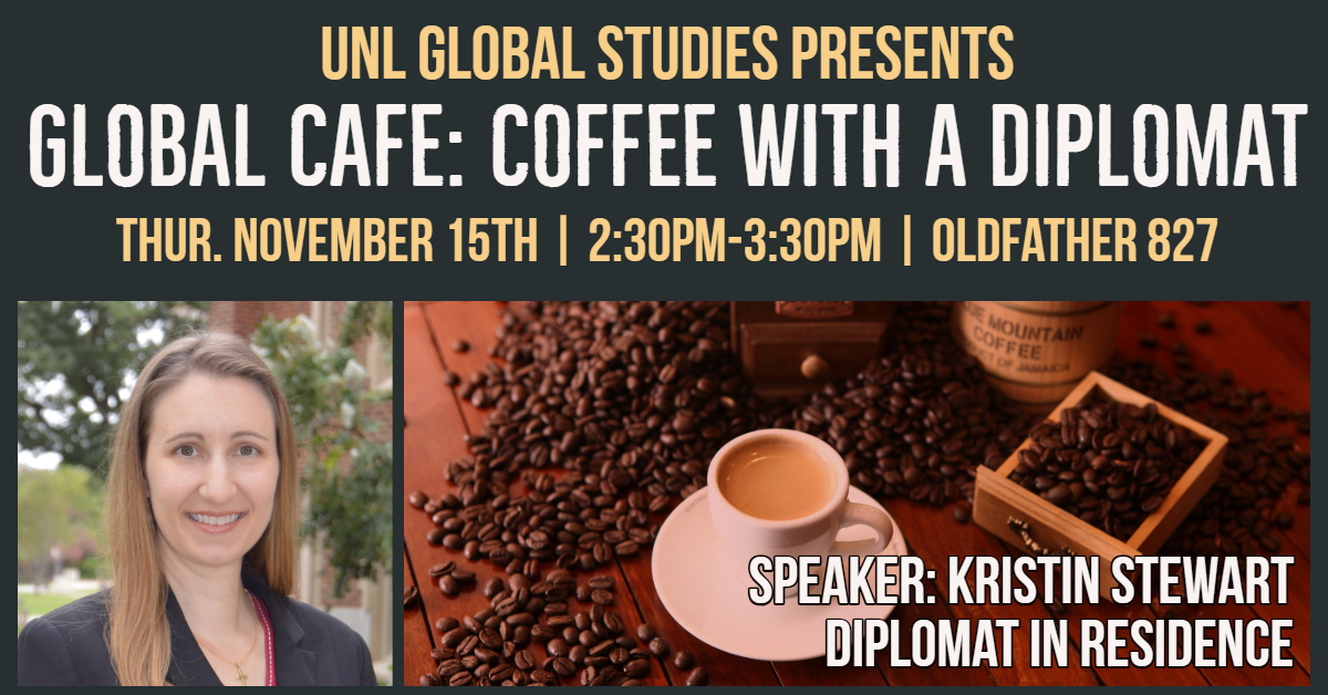 Global Cafe: Coffee with a Diplomat