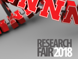 Fall Research Fair is Nov. 6-8.