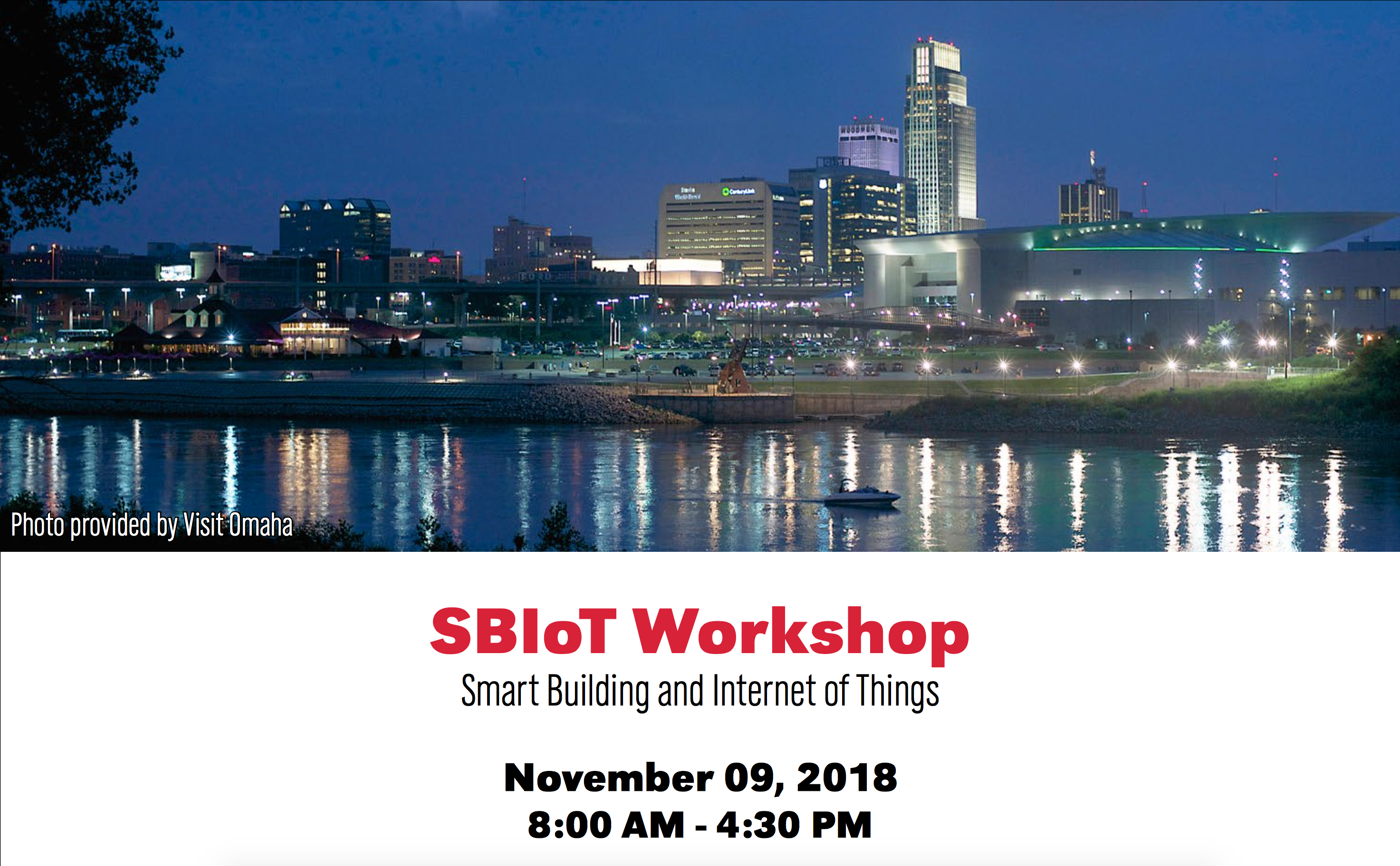 SBIoT workshop set for Nov. 9 at Scott Conference Center.