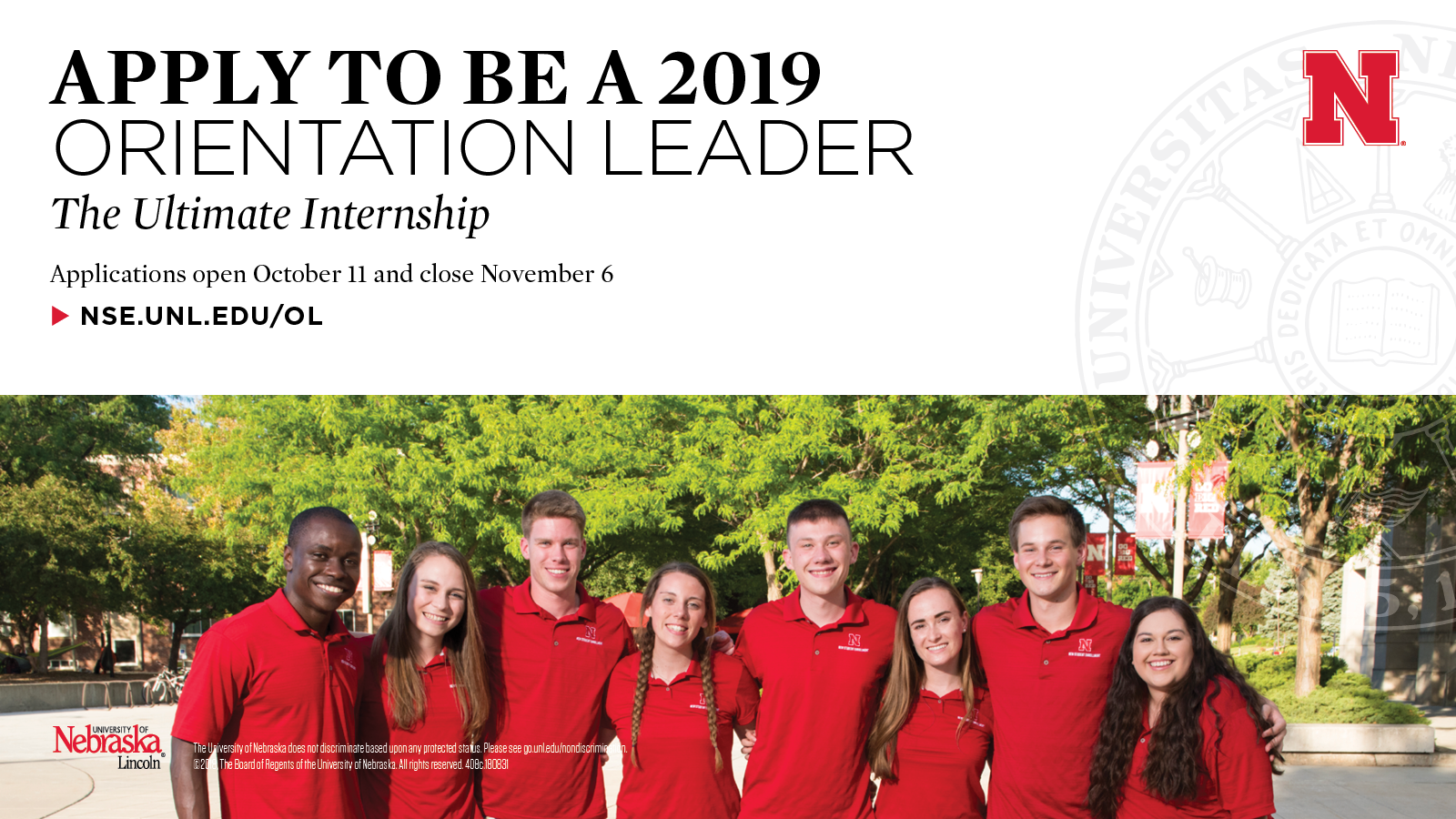 Apply to be a 2019 Orientation Leader