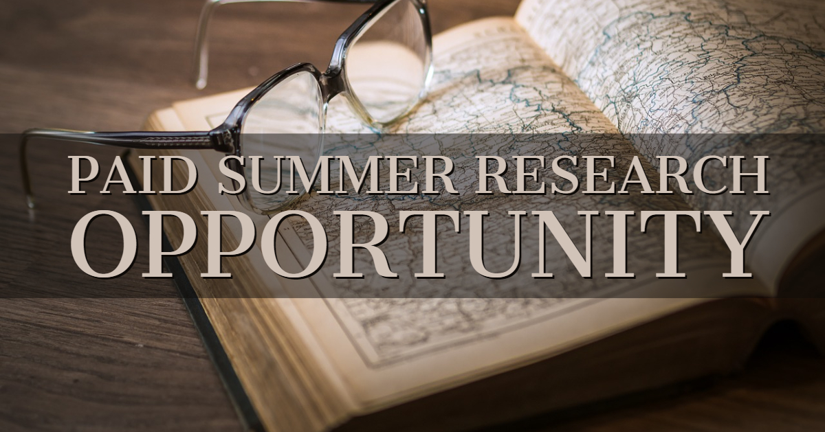 Paid Summer Research Opportunity (SROP)