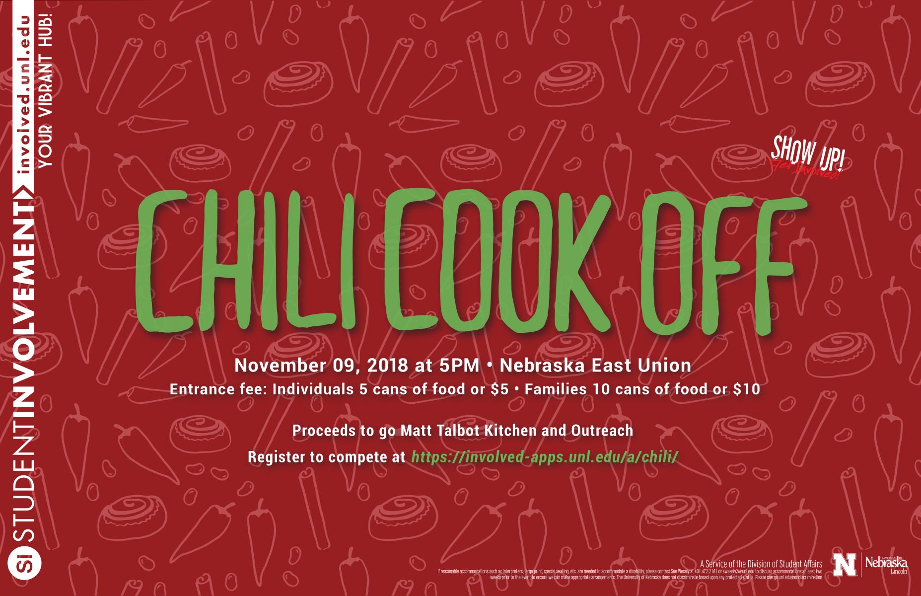 Proceeds from the cook off will go to Matt Talbot Kitchen and Outreach.