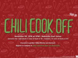 Proceeds from the cook off will go to Matt Talbot Kitchen and Outreach.