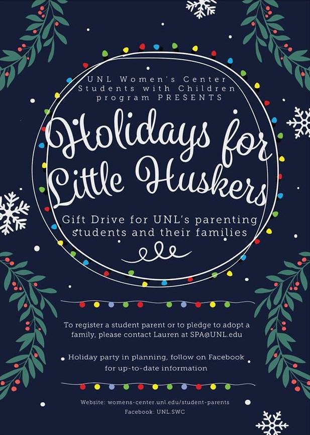 The Students with Children Holiday Drive Poster