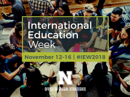 International Education Week (IEW) is a joint initiative of the U.S. Departments of State and Education to celebrate the benefits of international education and prepare Americans for a global environment during the week of November 12 – 16.