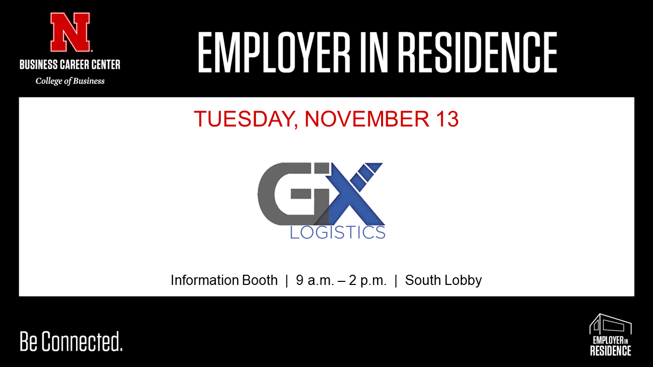 Employer in Residence - Gix Logistics