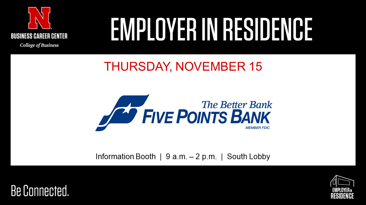 Employer in Residence - Five Points Bank