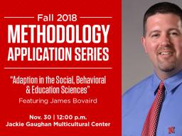 The MAP Academy’s first Fall 2018 Methodology Application Series presentation is Nov. 30.