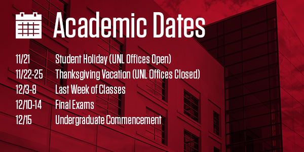 Academic Dates