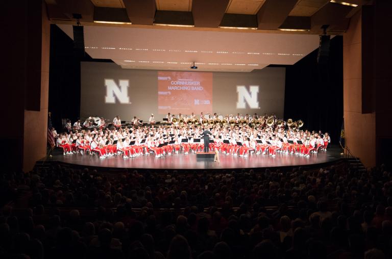 Cornhusker Marching Band Highlights Concert