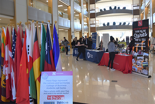 The Global Opportunities Fair highlighted different options for globally-minded students.