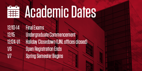 academic dates