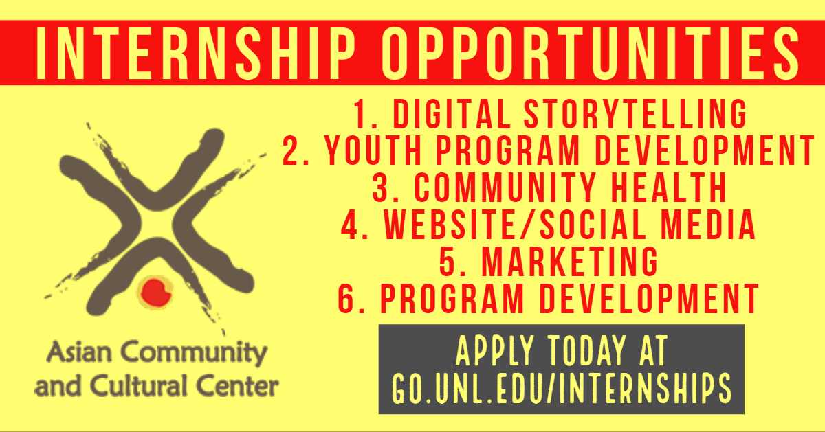 Internships with Lincoln' Asian Community and Cultural Center