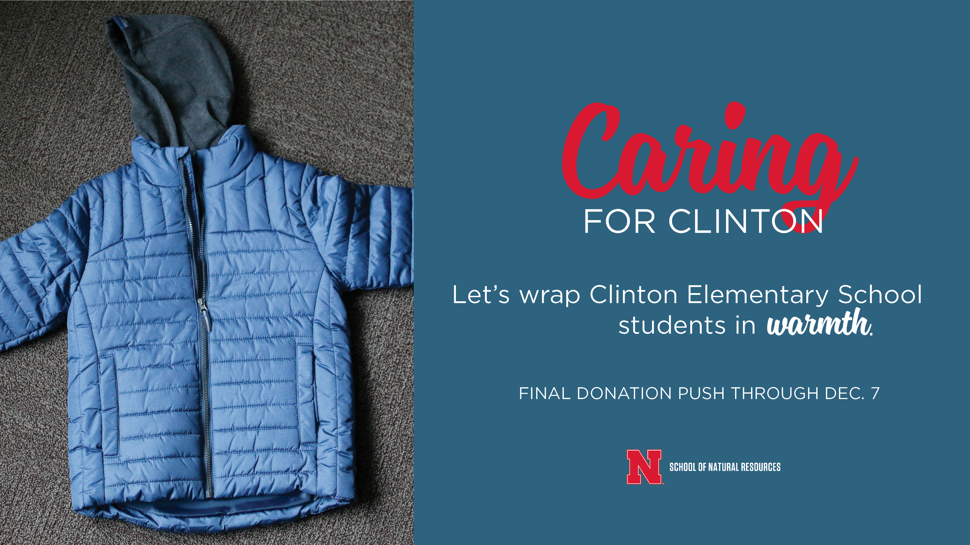 The final donation push for the Caring for Clinton campaign ends this week.