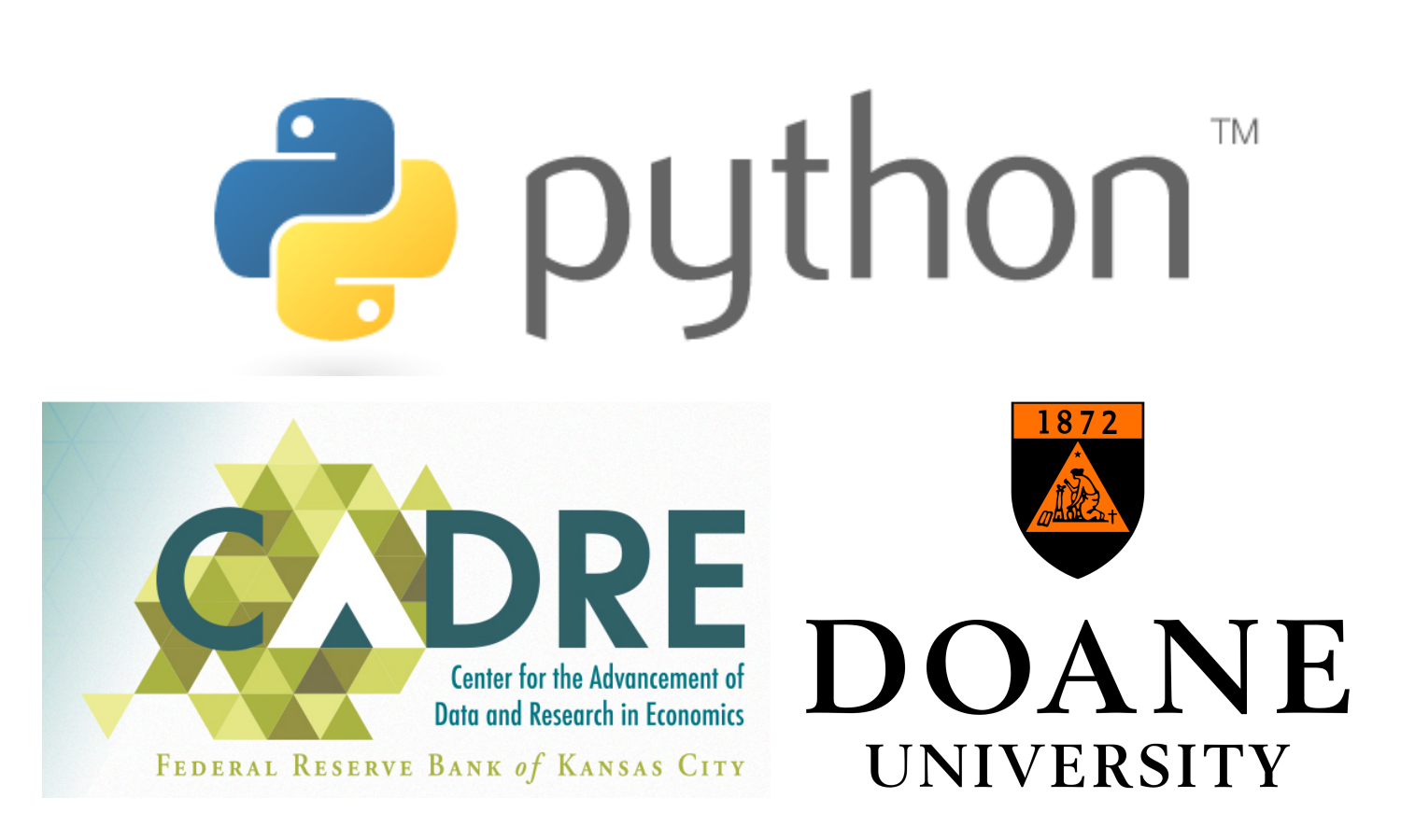 The two-part Python series will feature guest instructors from the Kansas City Federal Reserve and Doane College.
