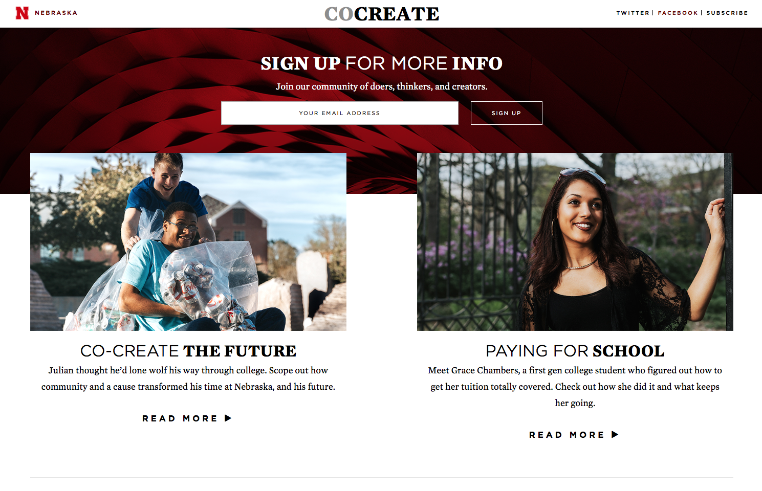 Co-Create Website