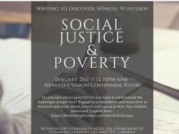 Social Justice & Poverty