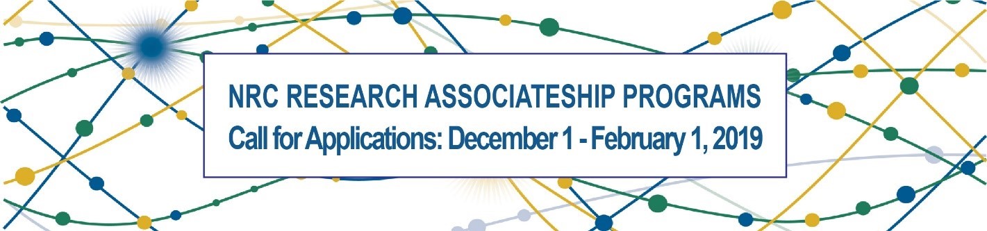 NRC Research Associate Programs reviews begin Feb. 1.